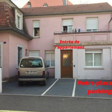 Gruenewald Colmar - Studio 2 Pers - Parking ภายนอก รูปภาพ