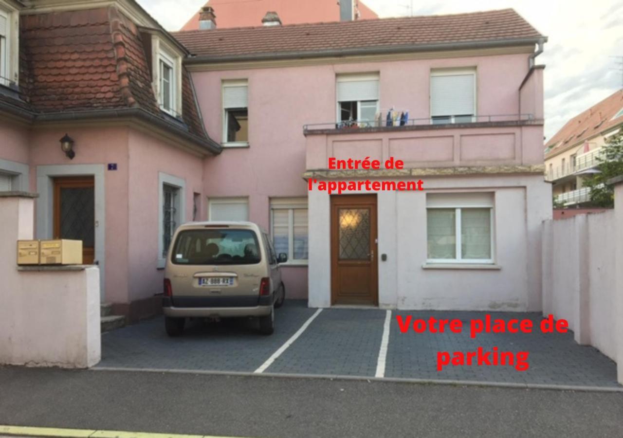 Gruenewald Colmar - Studio 2 Pers - Parking ภายนอก รูปภาพ